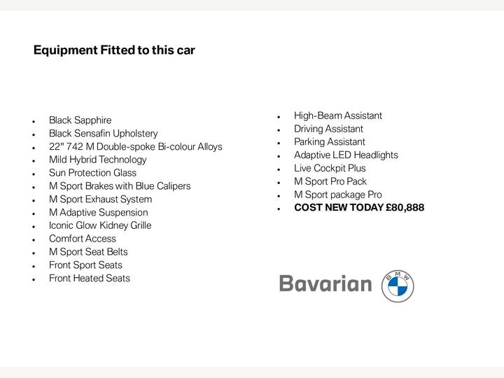 BMW X6 3.0 30d MHT M Sport Steptronic XDrive Euro 6 (s/s) 5dr