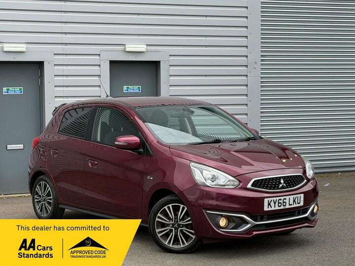 Mitsubishi Mirage 1.2 Juro CVT Euro 6 (s/s) 5dr Mitsubishi Mirage 1.2 Juro CVT Euro 6 (s/s) 5dr