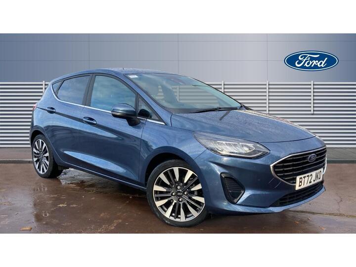 Ford Fiesta 1.0T EcoBoost MHEV Titanium X DCT Euro 6 (s/s) 5dr