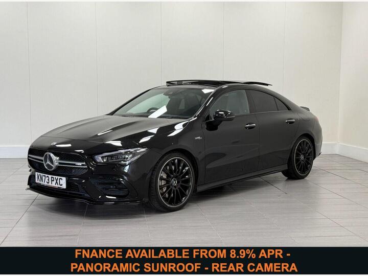 Mercedes-Benz CLA 2.0 CLA35 AMG (Premium Plus) Coupe 7G-DCT 4MATIC Euro 6 (s/s) 4dr Mercedes-Benz CLA 2.0 CLA35 AMG (Premium Plus) Coupe 7G-DCT 4MATIC Euro 6 (s/s) 4dr