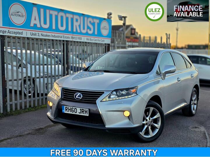 Lexus RX 3.5 450h V6 Advance CVT 4WD Euro 5 (s/s) 5dr (Pan Roof)