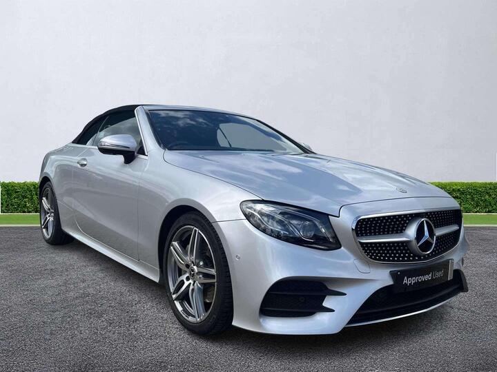 Mercedes-Benz E CLASS 2.0 E220d AMG Line (Premium) Cabriolet G-Tronic+ Euro 6 (s/s) 2dr Mercedes-Benz E CLASS 2.0 E220d AMG Line (Premium) Cabriolet G-Tronic+ Euro 6 (s/s) 2dr