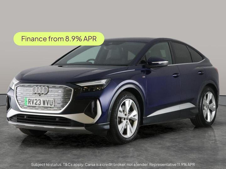 Audi Q4 E-tron 40 S Line Sportback Auto 5dr 82kWh