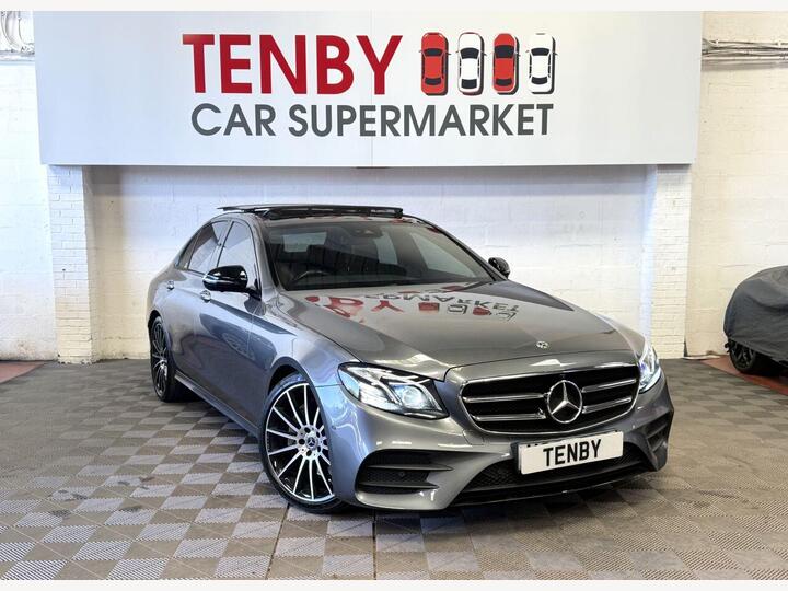 Mercedes-Benz E-CLASS 2.0 E300d AMG Line Night Edition (Premium Plus) G-Tronic+ Euro 6 (s/s) 4dr Mercedes-Benz E-CLASS 2.0 E300d AMG Line Night Edition (Premium Plus) G-Tronic+ Euro 6 (s/s) 4dr