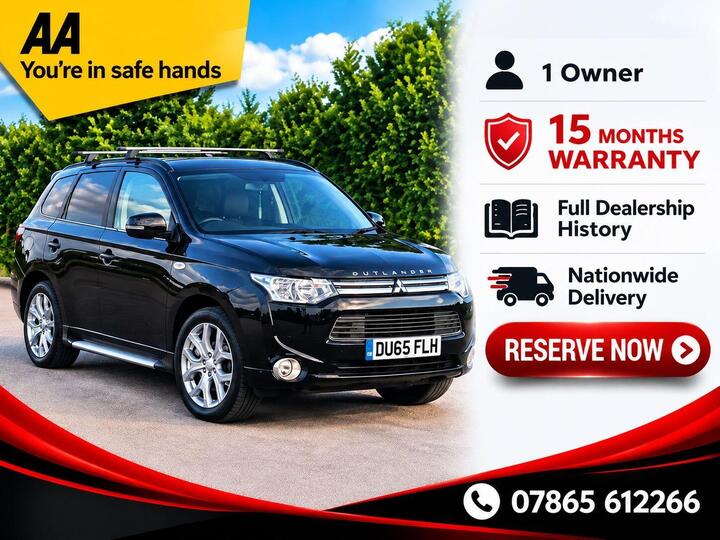 Mitsubishi Outlander 2.0h 12kWh GX4h CVT 4WD Euro 5 (s/s) 5dr