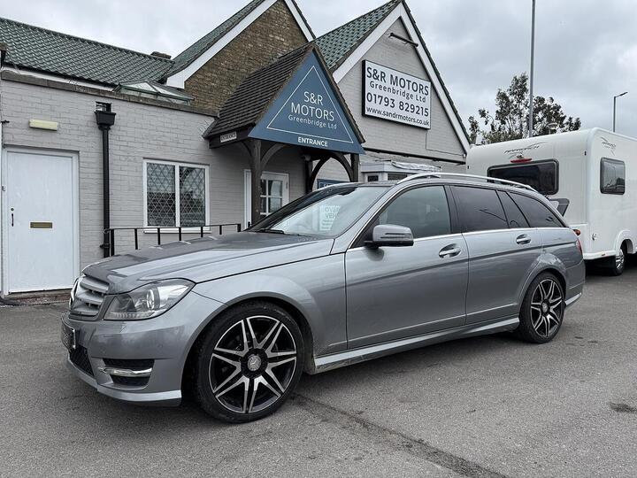 Mercedes-Benz C Class 2.1 C220 CDI AMG Sport Plus G-Tronic+ Euro 5 (s/s) 5dr