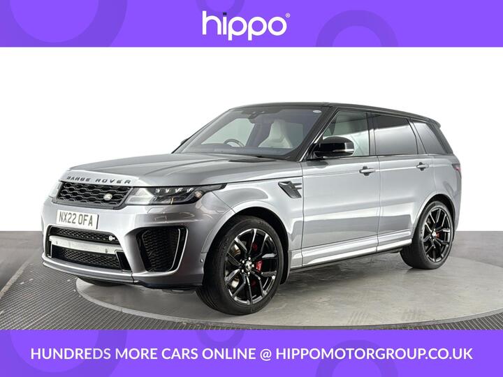 Land Rover Range Rover Sport 5.0 P575 V8 SVR Auto 4WD Euro 6 (s/s) 5dr Land Rover Range Rover Sport 5.0 P575 V8 SVR Auto 4WD Euro 6 (s/s) 5dr