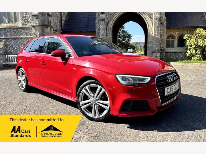 Audi A3 1.5 TFSI CoD 35 S Line Sportback S Tronic Euro 6 (s/s) 5dr