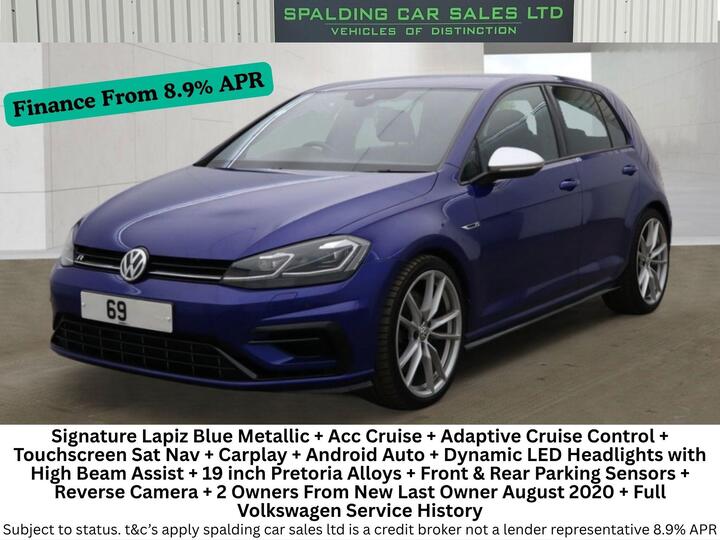 Volkswagen Golf 2.0 TSI R DSG 4Motion Euro 6 (s/s) 5dr
