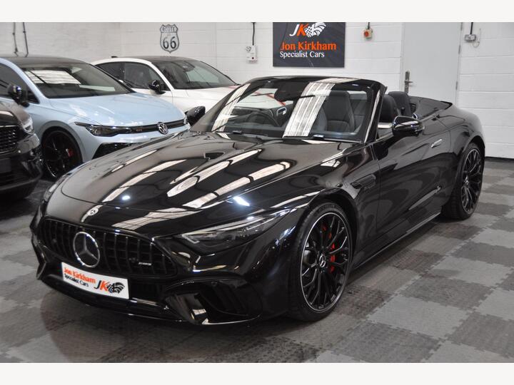 Mercedes-Benz SL 4.0 SL55 V8 BiTurbo AMG (Premium Plus) SpdS MCT 4MATIC+ Euro 6 (s/s) 2dr Mercedes-Benz SL 4.0 SL55 V8 BiTurbo AMG (Premium Plus) SpdS MCT 4MATIC+ Euro 6 (s/s) 2dr