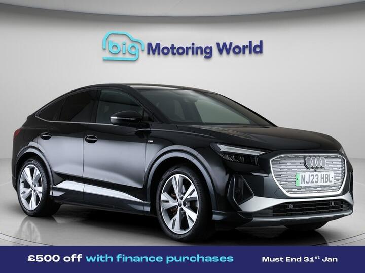 Audi Q4 E-tron 40 S Line Sportback Auto 5dr 82kWh