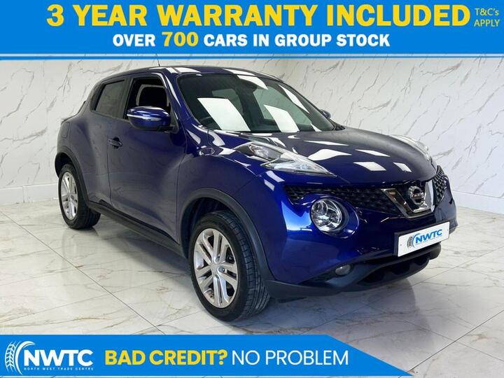 Nissan JUKE 1.6 N-Connecta XTRON Euro 6 5dr Nissan JUKE 1.6 N-Connecta XTRON Euro 6 5dr