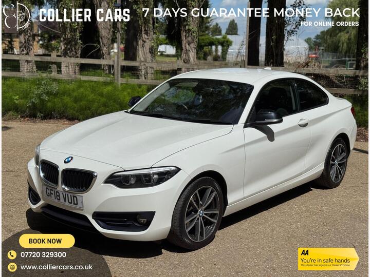 BMW 2 Series 1.5 218i Sport Euro 6 (s/s) 2dr BMW 2 Series 1.5 218i Sport Euro 6 (s/s) 2dr