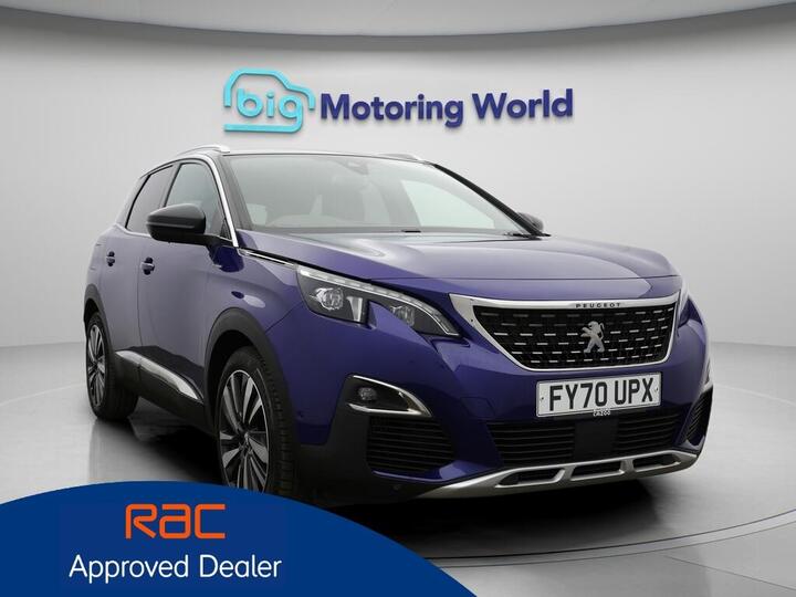 Peugeot 3008 1.6 PureTech GT Line Premium EAT Euro 6 (s/s) 5dr Peugeot 3008 1.6 PureTech GT Line Premium EAT Euro 6 (s/s) 5dr