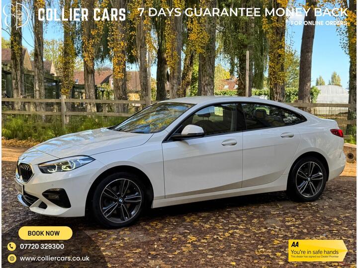 BMW 2 Series Gran Coupe 1.5 218i Sport (LCP) DCT Euro 6 (s/s) 4dr BMW 2 Series Gran Coupe 1.5 218i Sport (LCP) DCT Euro 6 (s/s) 4dr