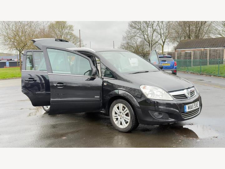 Vauxhall Zafira 1.8 16V Design Easytronic Euro 5 5dr