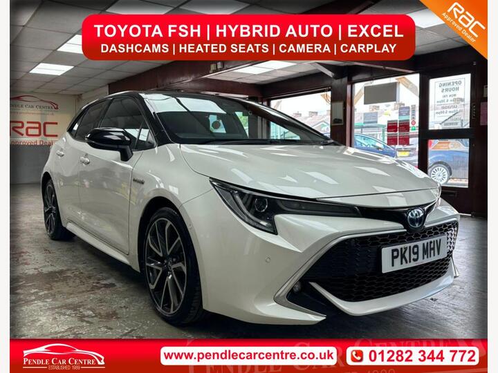 Toyota COROLLA 1.8 VVT-h Excel CVT Euro 6 (s/s) 5dr Toyota COROLLA 1.8 VVT-h Excel CVT Euro 6 (s/s) 5dr