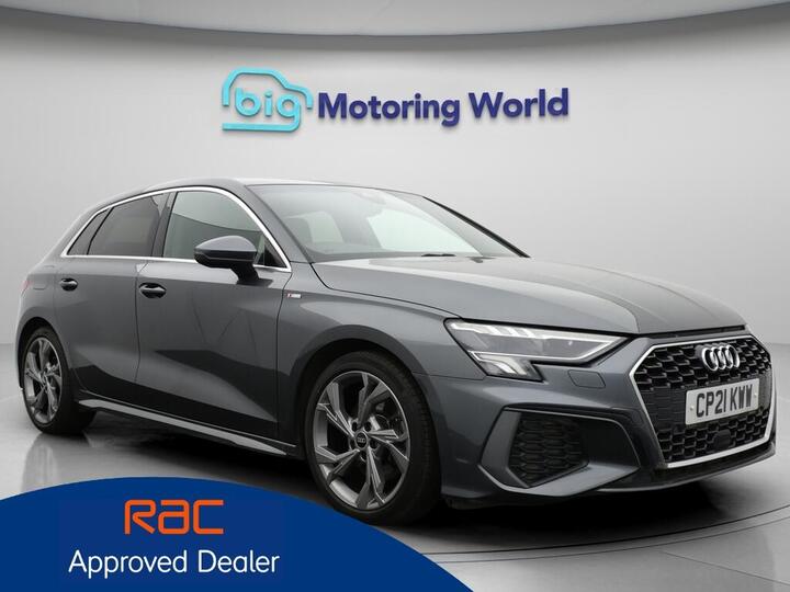 Audi A3 1.5 TFSI 35 S Line Sportback S Tronic Euro 6 (s/s) 5dr