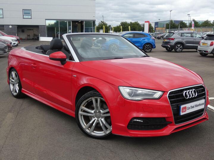Audi A3 Cabriolet 1.8 TFSI S Line S Tronic Euro 6 (s/s) 2dr