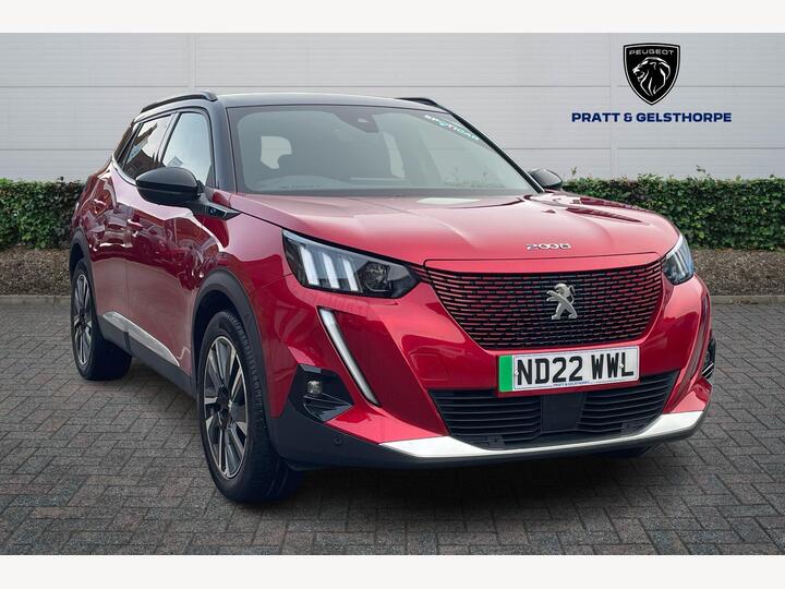 Peugeot E-2008 50kWh GT Premium Auto 5dr (7kW Charger)