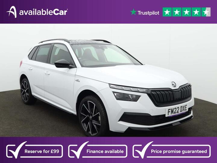 Skoda Kamiq 1.0 TSI Monte Carlo DSG Euro 6 (s/s) 5dr Skoda Kamiq 1.0 TSI Monte Carlo DSG Euro 6 (s/s) 5dr