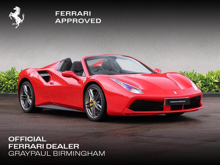 Ferrari 488 3.9T V8 Spider F1 DCT Euro 6 (s/s) 2dr