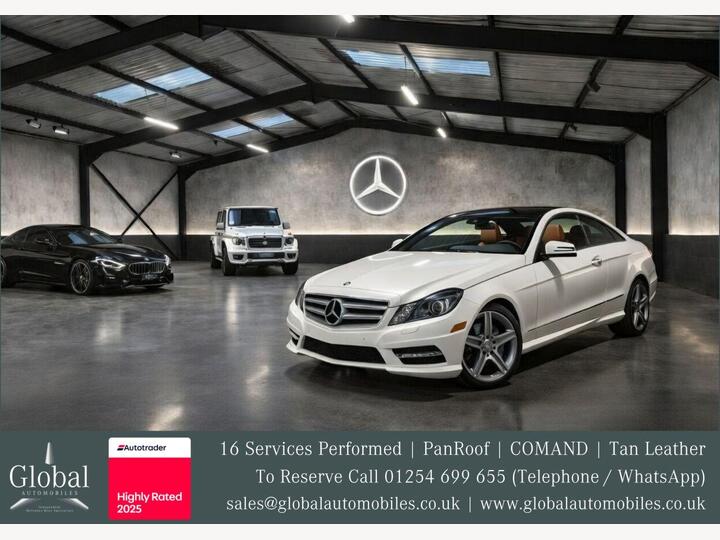 Mercedes-Benz E-CLASS 3.0 E350 CDI V6 BlueEfficiency Sport G-Tronic Euro 5 2dr
