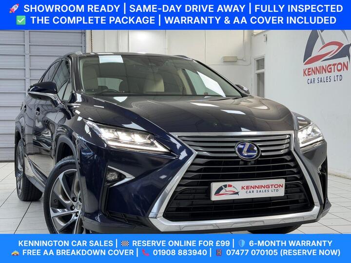 Lexus RX 3.5 450h V6 Premier CVT 4WD Euro 6 (s/s) 5dr