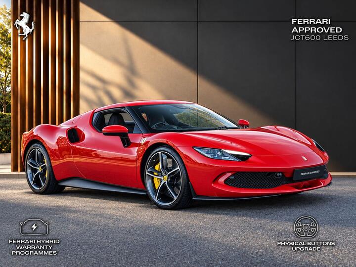 Ferrari 296 GTB 3.0T V6 7.45kWh F1 DCT Euro 6 (s/s) 2dr