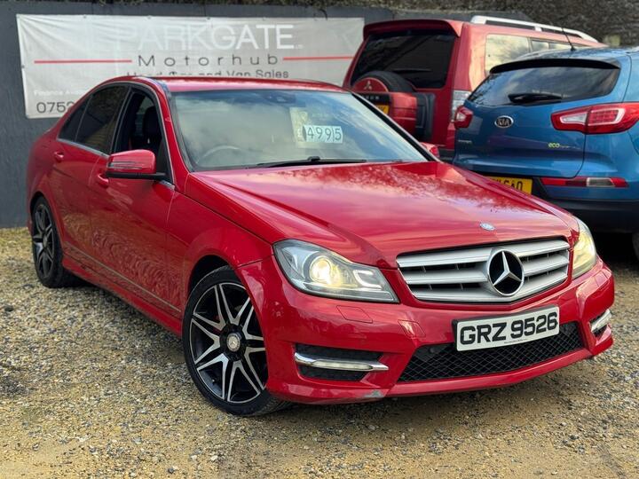 Mercedes-Benz C Class 2.1 C220 CDI AMG Sport Plus G-Tronic+ Euro 5 (s/s) 4dr