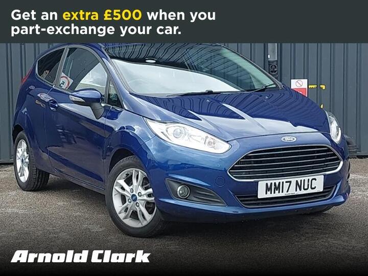 Ford Fiesta 1.0T EcoBoost Zetec Euro 6 (s/s) 3dr
