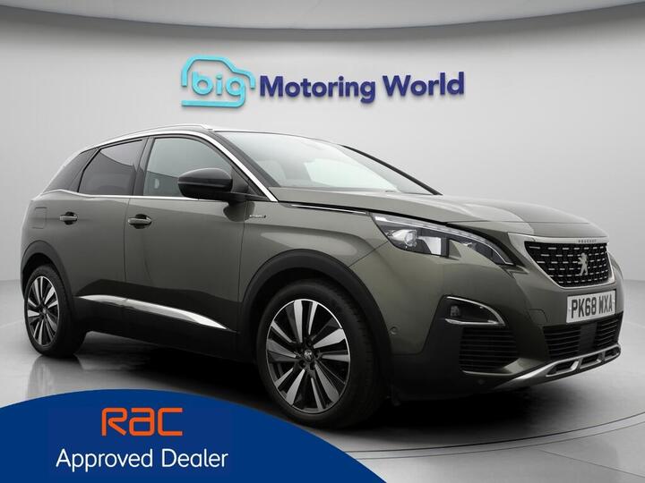 Peugeot 3008 1.6 PureTech GT Line Premium EAT Euro 6 (s/s) 5dr Peugeot 3008 1.6 PureTech GT Line Premium EAT Euro 6 (s/s) 5dr