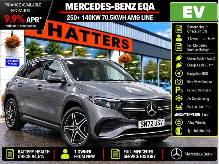 Mercedes-Benz EQA EQA 250+ 70.5kWh AMG Line Auto 5dr