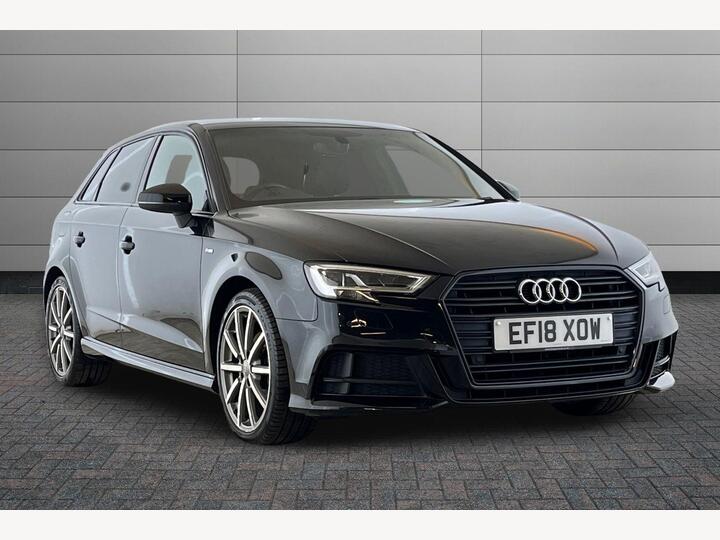 Audi A3 1.5 TFSI CoD Black Edition Sportback S Tronic Euro 6 (s/s) 5dr