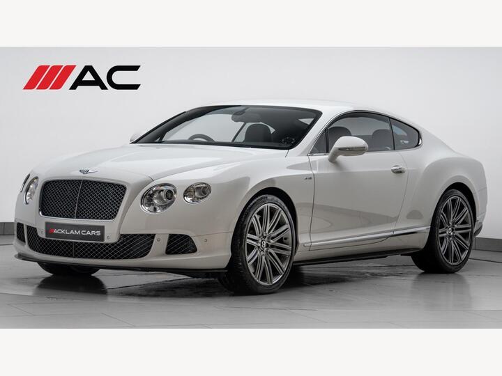 Bentley Continental 6.0 W12 GT Speed Auto 4WD Euro 5 2dr