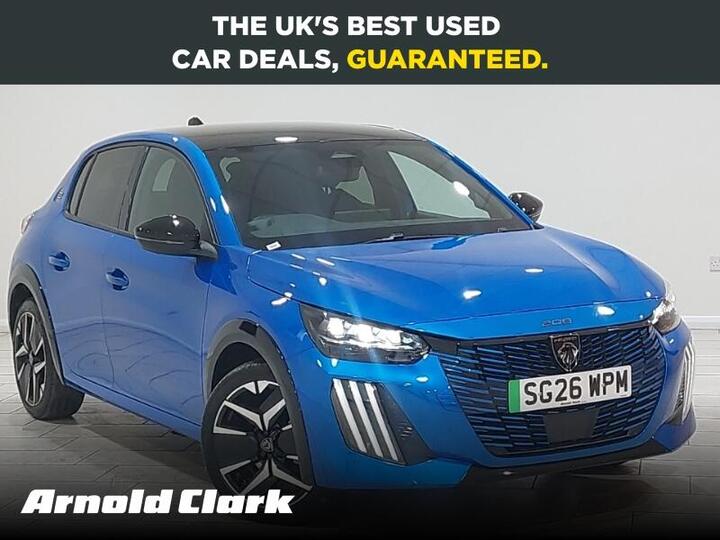 Peugeot E-208 50kWh GT Auto 5dr (7.4kW Charger) Peugeot E-208 50kWh GT Auto 5dr (7.4kW Charger)