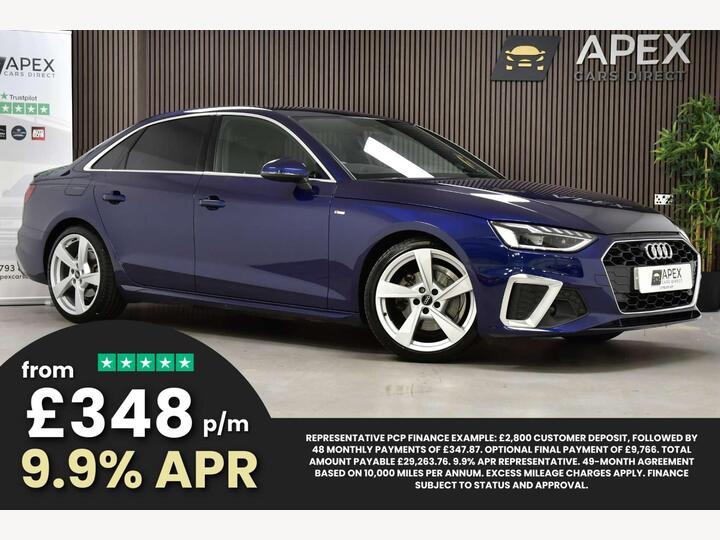 Audi A4 2.0 TFSI 35 S Line S Tronic Euro 6 (s/s) 4dr
