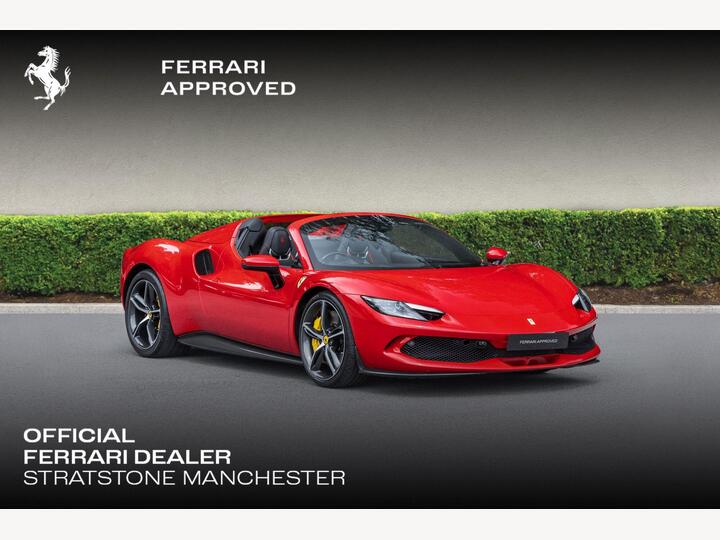 Ferrari 296 GTS 3.0T V6 7.45kWh Spider F1 DCT Euro 6 (s/s) 2dr