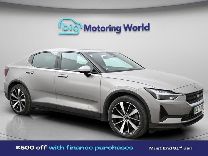 Polestar Polestar 2 Dual Motor 78kWh Long Range Fastback Auto 4WDE 5dr Polestar Polestar 2 Dual Motor 78kWh Long Range Fastback Auto 4WDE 5dr
