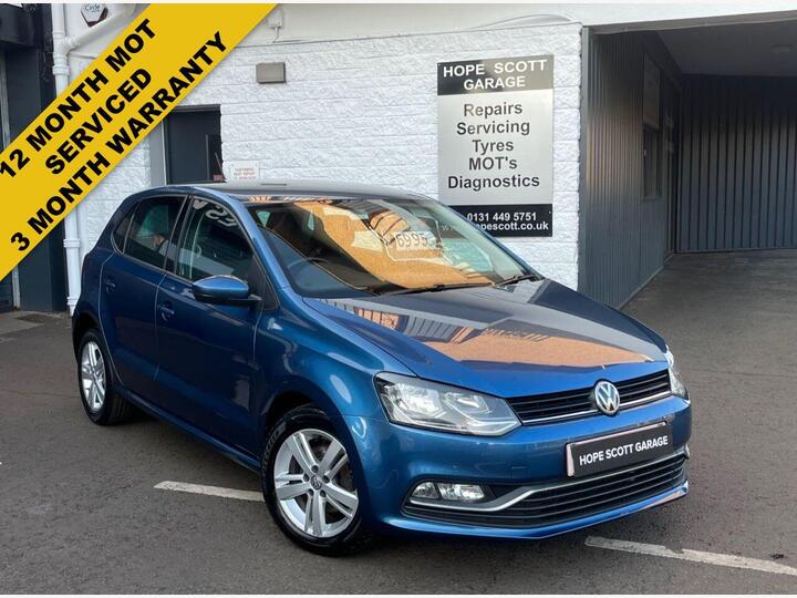 Volkswagen POLO 1.0 BlueMotion Tech Match Edition Euro 6 (s/s) 5dr