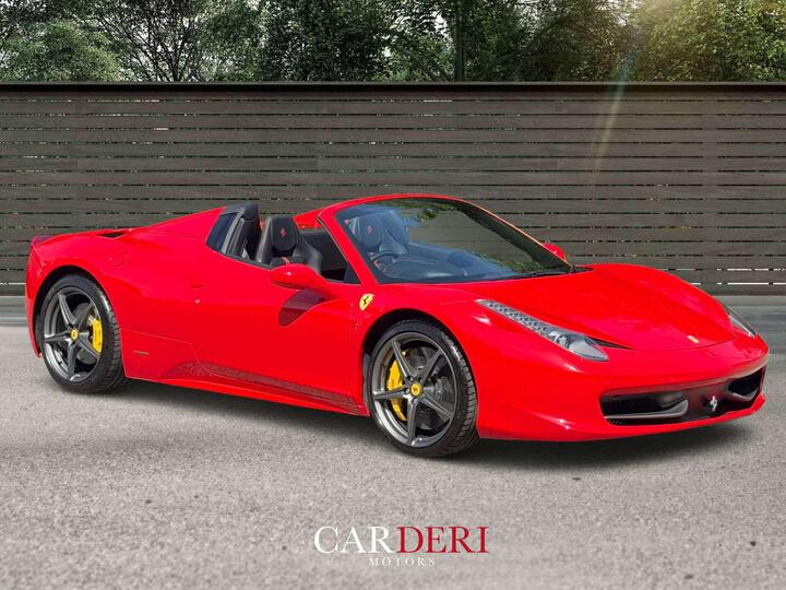 Ferrari 458 4.5 Spider F1 DCT Euro 5 2dr Ferrari 458 4.5 Spider F1 DCT Euro 5 2dr