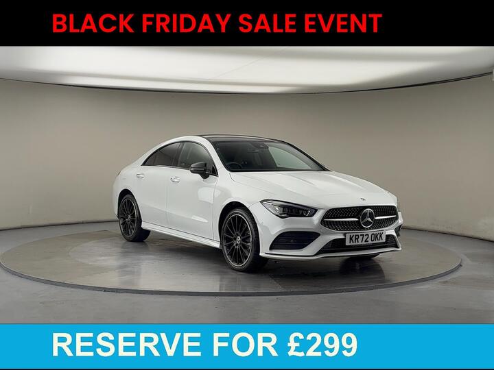 Mercedes-Benz CLA 1.3 CLA250e 15.6kWh AMG Line Night Edition (Premium Plus) Coupe 8G-DCT Euro 6 (s/s) 4dr Mercedes-Benz CLA 1.3 CLA250e 15.6kWh AMG Line Night Edition (Premium Plus) Coupe 8G-DCT Euro 6 (s/s) 4dr