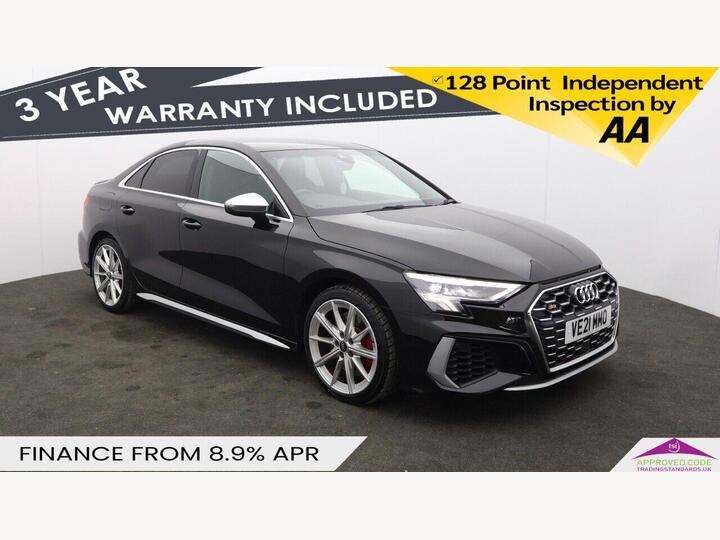 Audi S3 2.0 TFSI S Tronic Quattro Euro 6 (s/s) 4dr