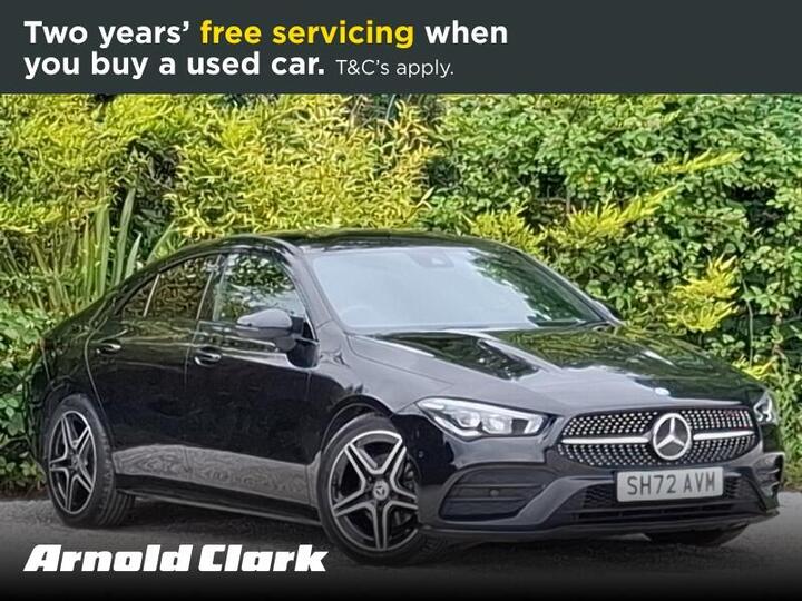 Mercedes-Benz CLA 1.3 CLA180 AMG Line (Executive) Coupe 7G-DCT Euro 6 (s/s) 4dr