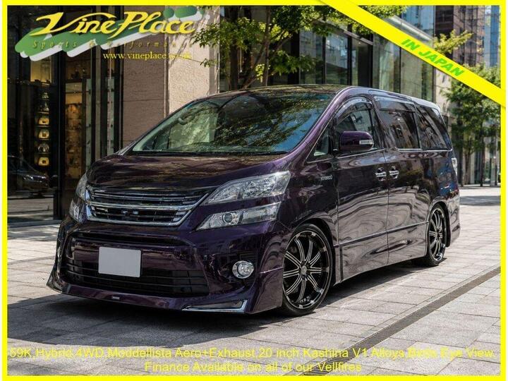Toyota VELLFIRE 2.4 4WD Hybrid ZR, Moddelista, 7 Seats, Auto + FINANCE AT Www.vineplace.co.
