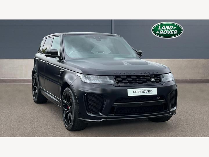 Land Rover Range Rover Sport 5.0 V8 S/C 575 SVR 5dr Auto With SVO Satin Finish Paint And Heated And Cool