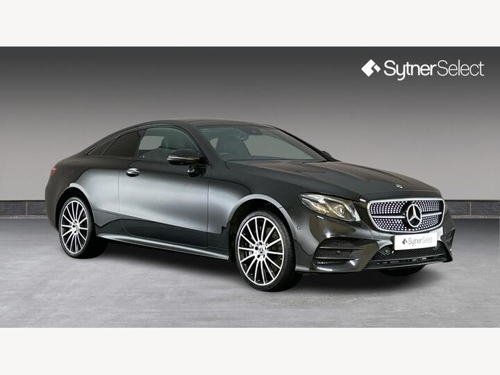 Mercedes-Benz E CLASS 3.0 E450 V6 AMG Line (Premium Plus) G-Tronic+ 4MATIC Euro 6 (s/s) 2dr Mercedes-Benz E CLASS 3.0 E450 V6 AMG Line (Premium Plus) G-Tronic+ 4MATIC Euro 6 (s/s) 2dr