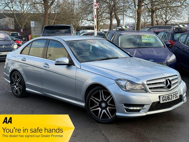 Mercedes-Benz C Class 2.1 C220 CDI AMG Sport Plus G-Tronic+ Euro 5 (s/s) 4dr