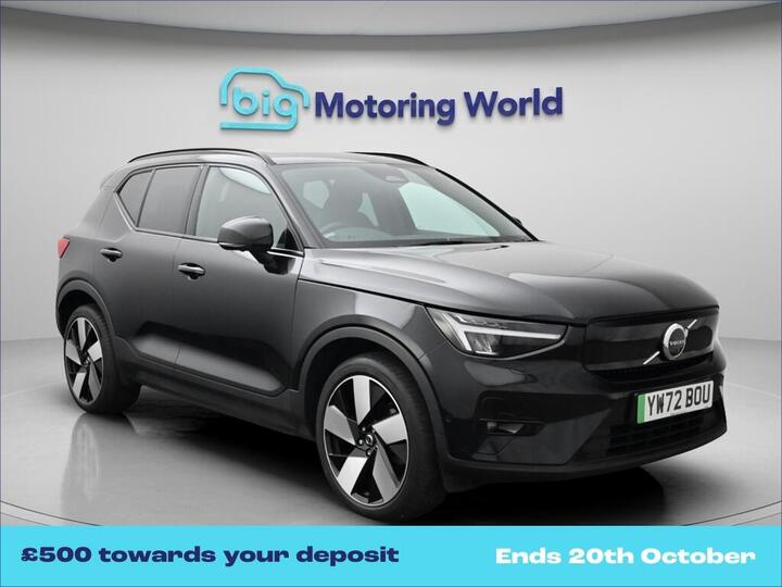 Volvo XC40 Recharge Twin 78kWh Ultimate Auto AWD 5dr