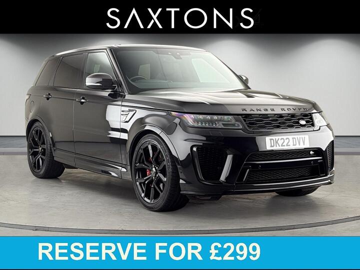Land Rover Range Rover Sport 5.0 P575 V8 SVR Carbon Edition Auto 4WD Euro 6 (s/s) 5dr